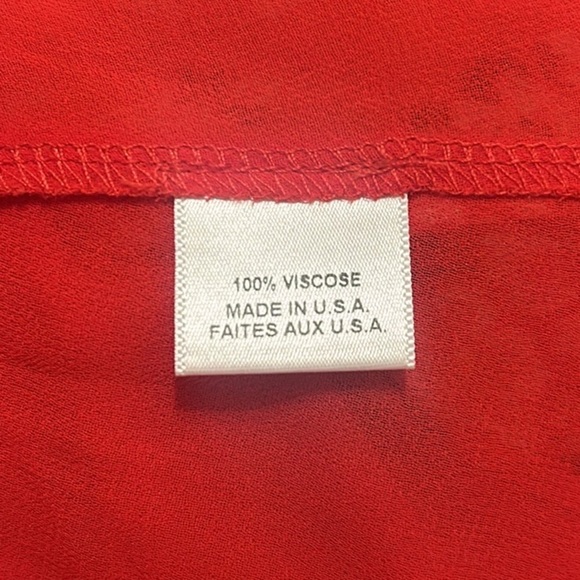 Misa Los Angeles Darla Paisley Mini Dress in Red Floral Paisley Pattern Size XS - Picture 13 of 13